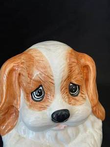 Cute Puppy Dog Cookie Jar