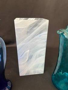 Blue Glassware Lot