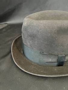 Vintage Dobbs Fifth Avenue Brown Suede Hat