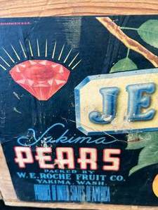 Wooden Fruit Crate Lot