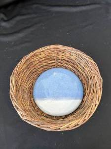 Lakes Area Pottery and Vintage Biscuit Basket