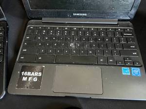 Lot of 2 Samsung ChromeBooks, Laptop Fan