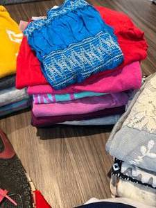 Assorted Girls Clothing Lot (Child) T-Shirts, PINK Sweatpants, and More