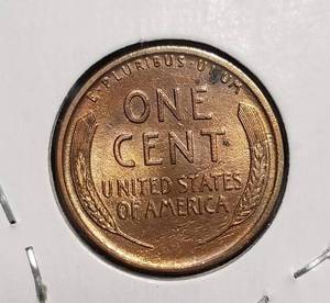 1910 US WHEAT CENT UNC