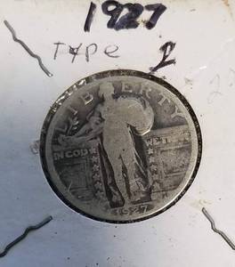 4 STANDING LIBERTY QUARTERS 1927 1928-D 1929-S 1930