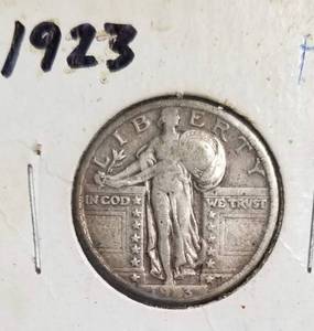4 STANDING LIBERTY QUARTERS 1923 1924-S 1925 1929-S