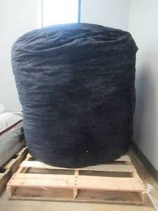 lot 800 image: Sofa Sack - Plush Bean Bag Sofas with Super Soft Microsuede Cover - XL Memory Foam Stuffed Lounger in Navy Blue (COVER IS MACHINE WASHABLE)