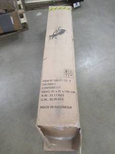 lot 816 image: 12 Inch Individually Wrapped Pocketed Encased Coil Pocket Spring Contour Mattress - Full