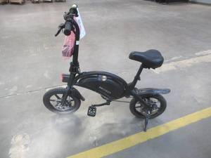 lot 839 image: ANCHEER 500W Electric Bike Electric Commuter Bike, APP Control Folding Ebike 14 Electric Bicycle (SLIGHTLY USED, HAD A NAIL IN BACK TIRE)