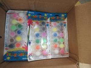 lot 842 image: Box of 10 Set of Kids Paint Sets (SEE PHOTOS)