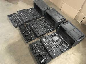 Mix lot of Husky Mechanic Tools sets, Customer returns, Review all pictures