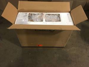 Dimplex 26 in. Electric Fireplace Insert with Acrylic Ice Ember Bed, Customer return, Review all pictures
