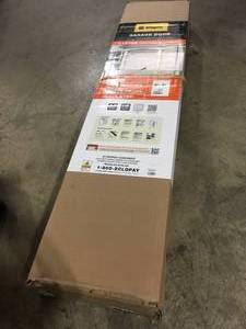 Clopay Classic Collection 8 ft. x 7 ft. 6.5 R-Value Insulated White Garage Customer returns review all pictures