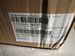 lot 10 image: MSRP $1000 NEW IN OPEN BOX PowerVar ABCE602-11 Security II UPM&nbspUninterruptible Power Manager COMPUTER & ELECTRIC APPLIANCE BATTERY BACK UP SYSTEM - SEE PDF FOR SPECS