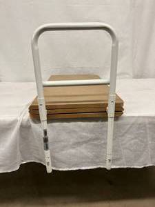 lot 20 image: Drive Medical&nbspHome Bed Assist Rail and Bed Board Combo - Excellent Condition