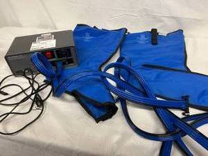 lot 24 image: MSRP $4800 Bio Compression Healthcare SC-2004-OC Sequential Circulator&nbspCompression Device Designed For Treatment Of Lymphedema, Venous Insufficiency & Wound Healing&nbspw2 -&nbsp4-Chamber Lower Extremity Sleeves - Like New Condition