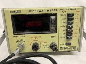 lot 26 image: Boonton Electronics Model 42CD Micro Watt Meter - Great Working Condition