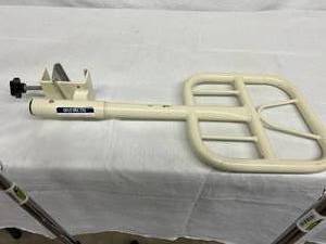 lot 36 image: Lot of 2 Farley Oxygen Tank Holder Trolley Cylinder Cart - Appear New