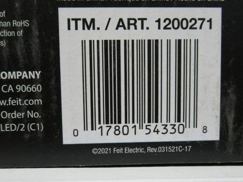 lot 120 image: Feit Electric PAR38 LED Spot Bright White (4 Bulbs Total-Lot)