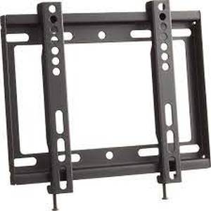 lot 44 image: Insignia - Fixed TV Wall Mount for Most 19 - 39 TVs - Black