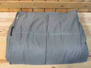 lot 12 image: 48x72 Essentials Weighted Blanket Gray - Tranquility