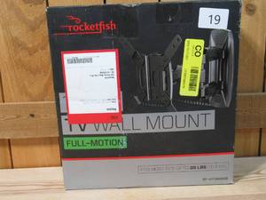 lot 19 image: Rocketfish Full Motion Tv Wall Mount