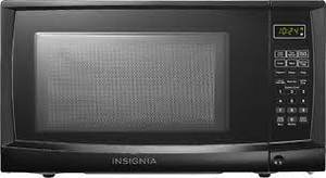 lot 89 image: Insignia - 0.7 Cu. Ft. Compact Microwave - Black