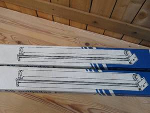 lot 31 image: 2 Pack  Utility Lighting 48 1-Light Striplight