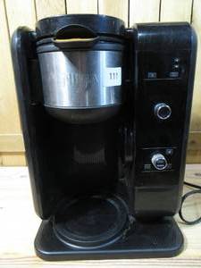 lot 111 image: Ninja CP307 Hot and Cold Brewed System, Tea & Coffee Maker, with Auto-iQ, 6 Sizes, 5 Styles, 5 Tea Settings, Coffee & Tea Baskets, Dishwasher Safe Parts, Black