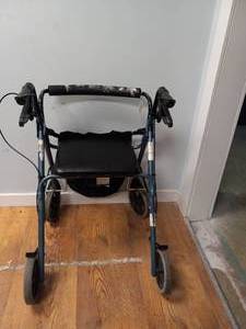 GUARDIAN ROLLATOR TRANSPORT CHAIR