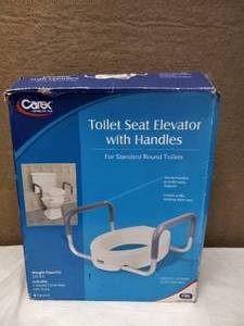 CAREX TOILET SEAT ELEVATOR WITH HANDLES