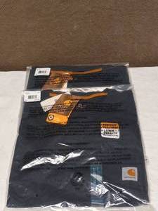 2 NEW 2XL CARHARTT SHORT SLEEVE RELAXED FIT SHIRT