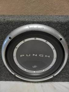 ROCKFORD FOSGATE PUNCH SUBWOOFER