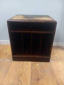 VINTAGE LARGE ENGLISH APOTHECARY CABINET