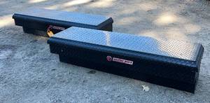 lot 343 image: Lo-Side Truck Storage Boxes