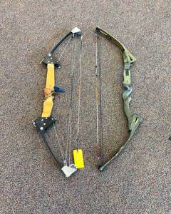 lot 351 image: Vintage Compound Bows