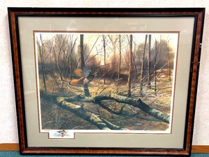 lot 399 image: Flying From The Woods Artwork