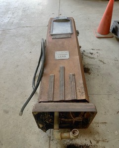 lot 70 image: Antique Fuel Pump