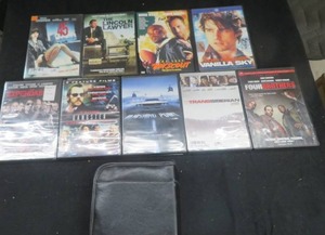 9 MOVIES IN CASES AND 22 IN A MOVIE CASE