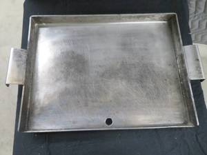 STAINLESS STEEL GRIDDLE