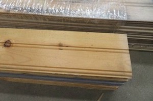 WOODEN TONGUE AND GROOVE SIDING