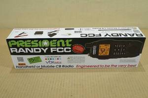President Randy FCC Handheld or Mobile CB Radio