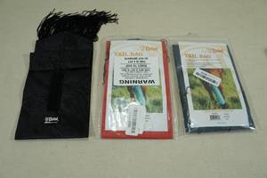 3 Cashel Tail Bags -Navy, Black, Red