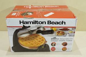 Hamilton Beach Belgian Waffle Maker