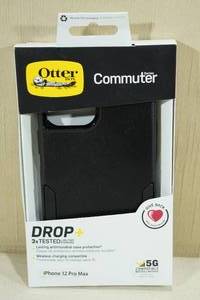 New Otter Box Commuter Series iPhone 12 Pro Max Case -Black