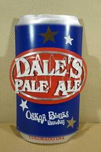 Dales Pale Ale Curved Metal Sign