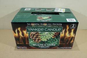 Yankee Candle Firelogs -Balsam and Cedar
