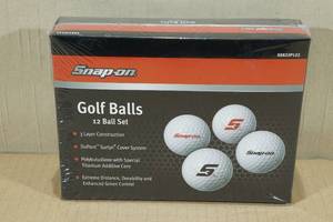 New Snap-On Golf Balls -12 Pack