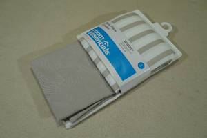 New 2-Pack Body Pillow Covers -GreyStriped