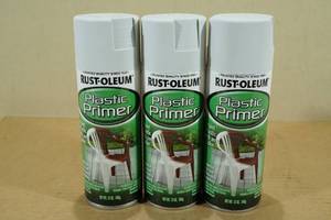 3 Rust-Oleum Plastic Primer Spray Paint